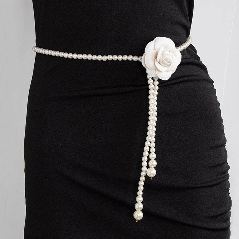 MODRSA Chain Belt Chain Silver Chain Belt Gold Chain Belt with Chain Sunflower Butterfly Waist Chain Belt Plus Size Long - Image 3